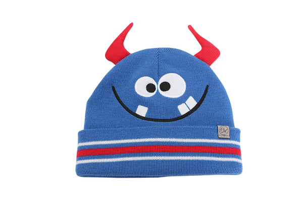 Kids Knitted Toque - Monster