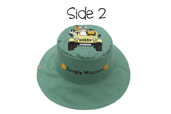  2-Set Sun Hat, Safari Hat for Adults and Kids